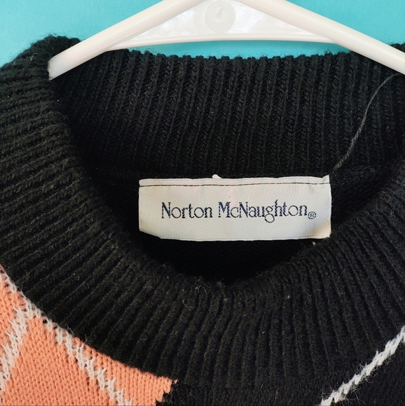 Norton McNaughton Argyle Sweater - Picture 4 of 4